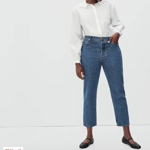 Cropped Jeans Everlane The Cheeky Bootcut Jean Everlane The